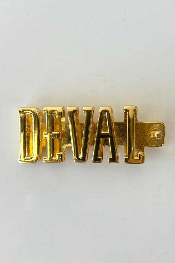 Deval Belt Buckle Gold