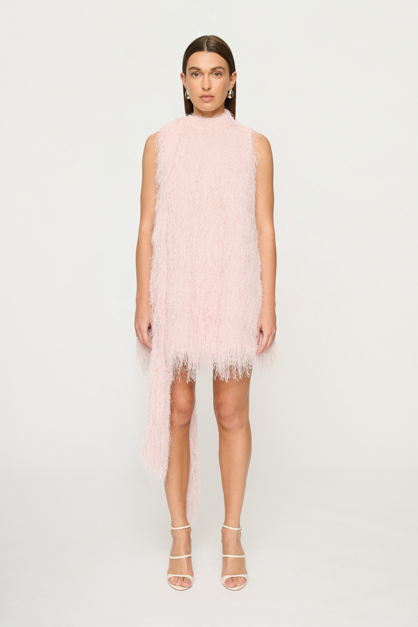 Mara Fringe Mini Dress Blossom