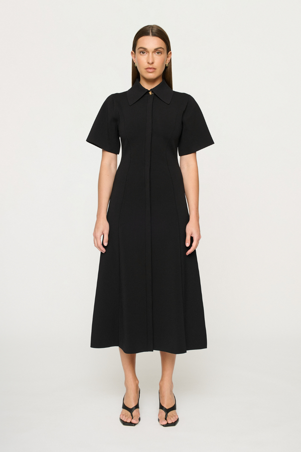 Dimitri Knit Dress Black