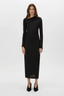 Mai Long Sleeve Dress Black