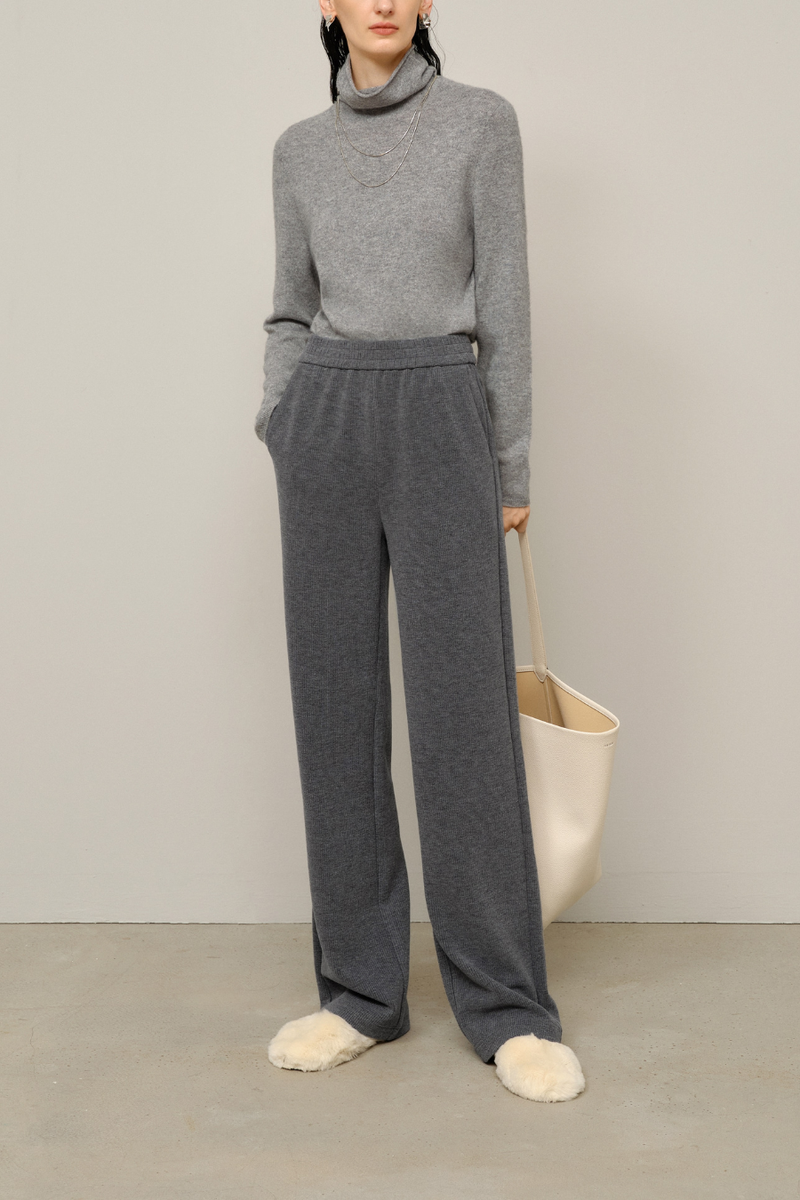 Pure Cashmere Sweater Grey