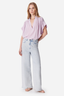Cory Silk Blouse Parme