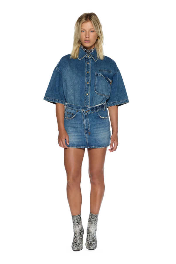 Garage SS Shirt Aged