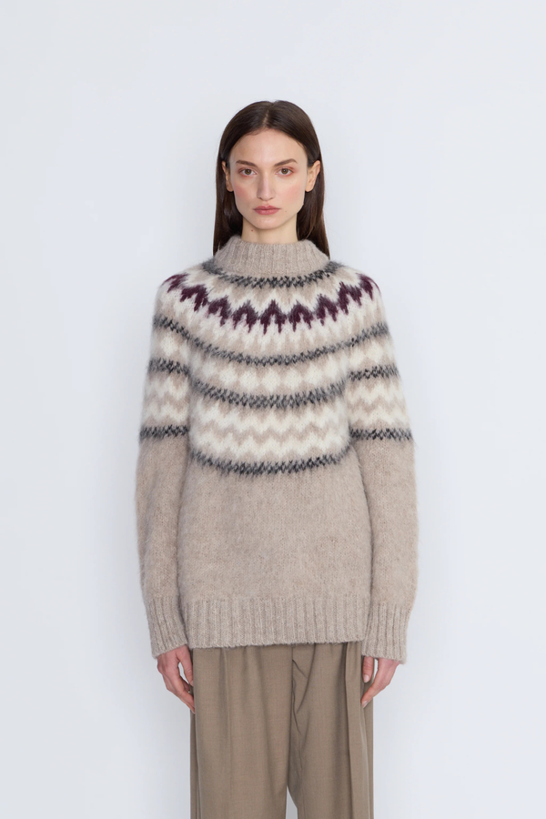 Andean Sweater Taupe