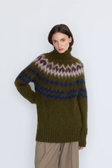 Andean Sweater Olive