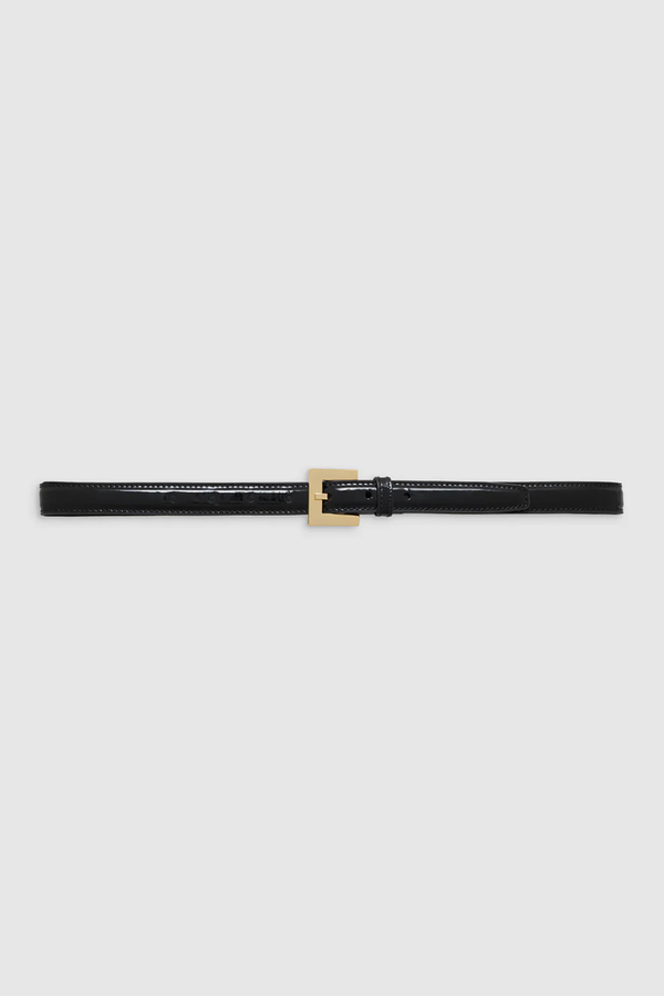 Nicola Belt Black Patent