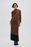 Jacqueline Bow Sweater Walnut Melange