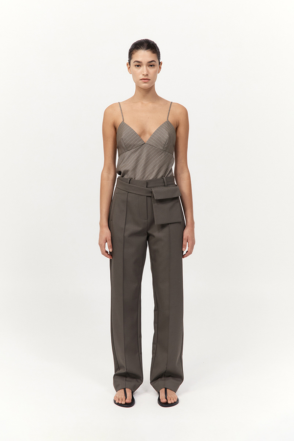 Utility Pocket Pants Khaki