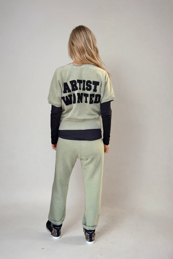 Short Sleeve Sweatshirt Fatigue