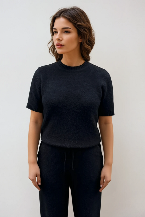 Lawson Short Sleeve Crew Black