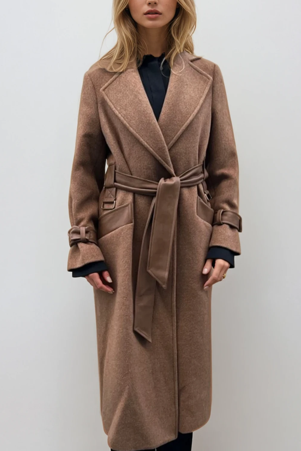 Everly Wool Jacket Camel Melange