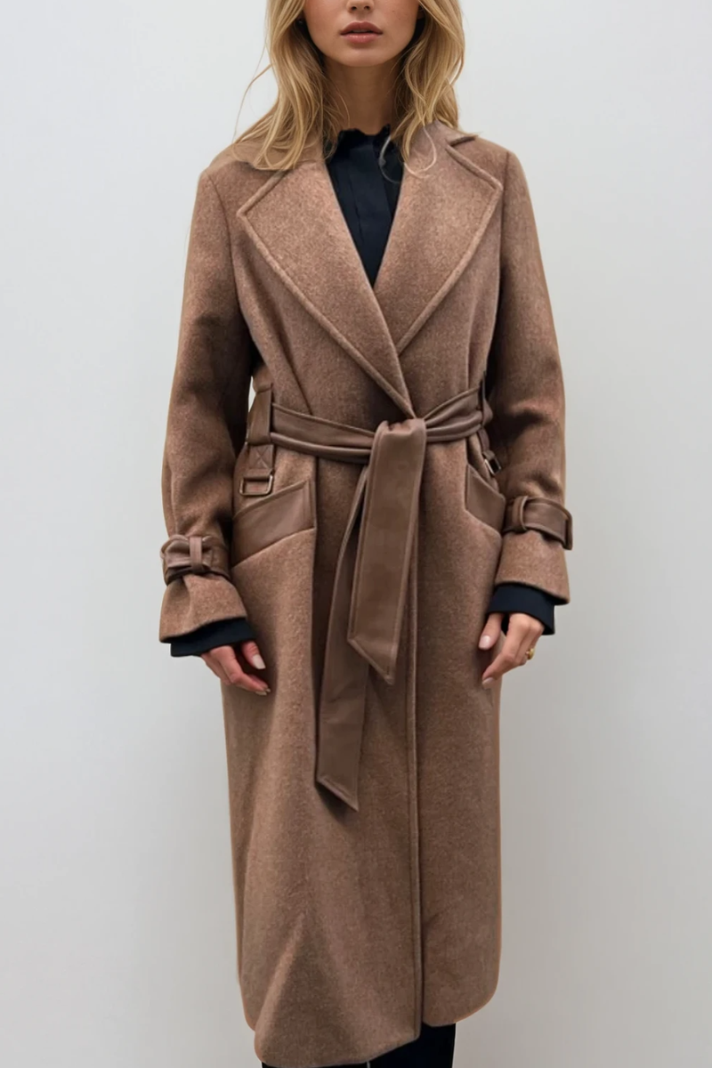 Everly Wool Jacket Camel Melange