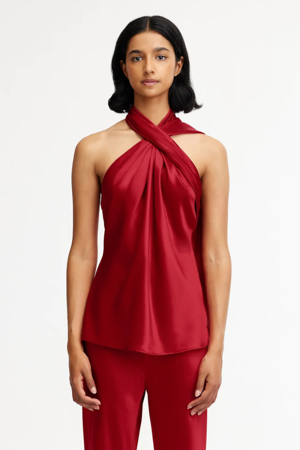 Yegreen Top Crimson