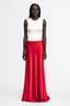 Brosa Maxi Skirt Crimson