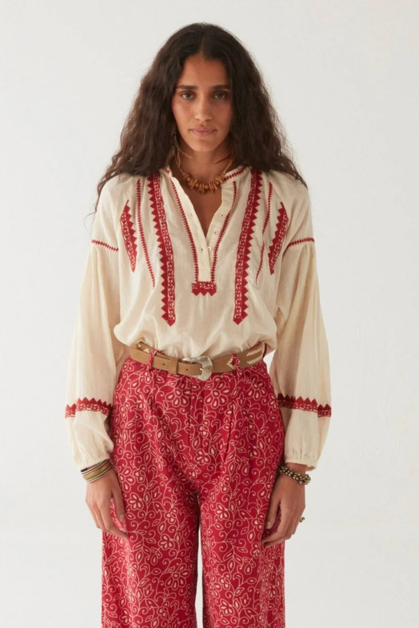 Irina Blouse Bell Pepper