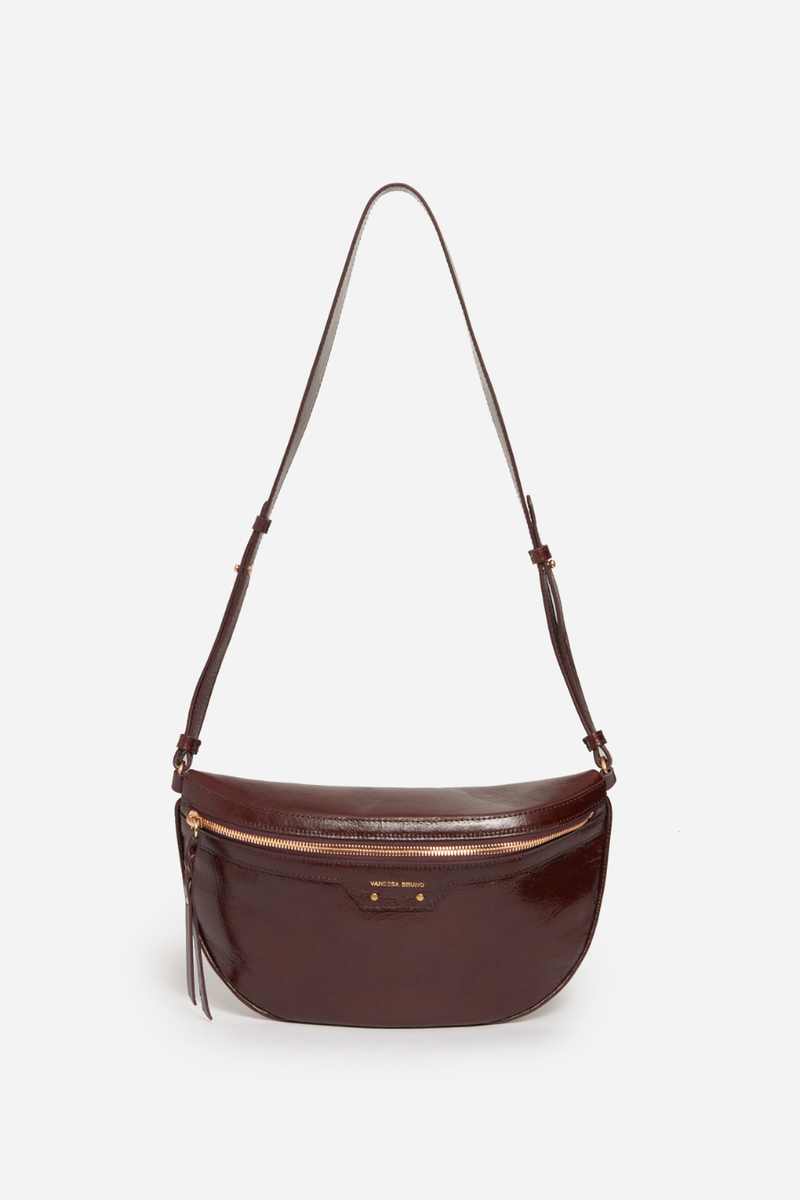 Leather Bum Bag Chocolate