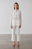 Relaxed Linen Shirt White