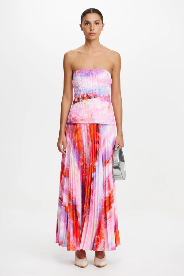 Rockland Midi Dress Violet Canvas