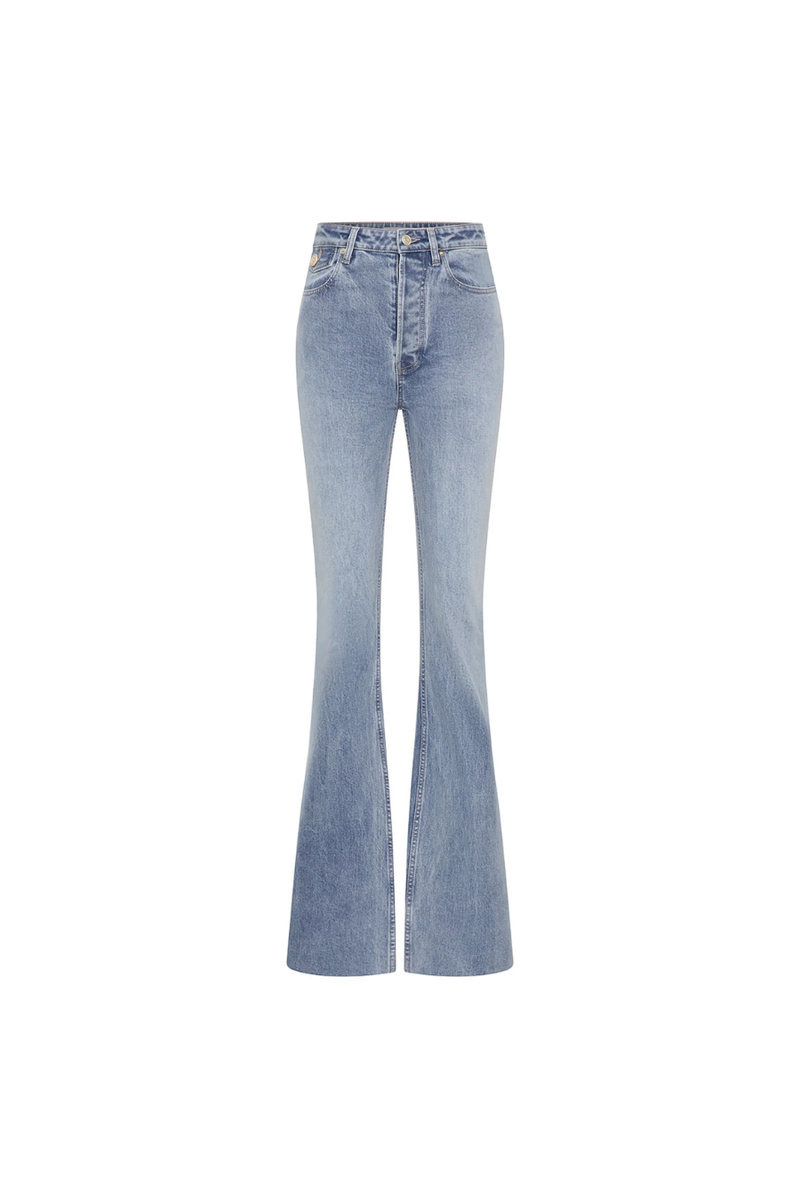 Gisele Flare Jean Blue Light
