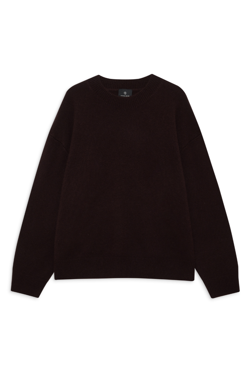 Lee Crew Sweater Deep Brown