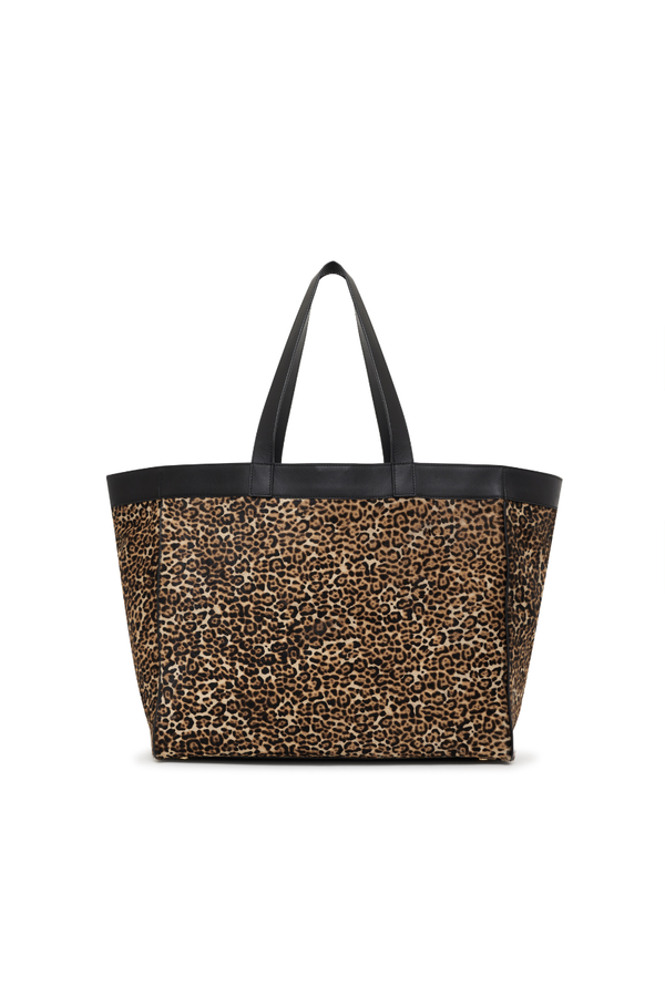 Large Rio Tote Leopard Calf Hair