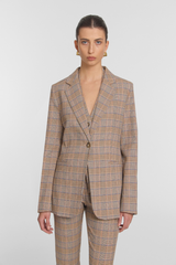 Perogative Blazer Horizon Check
