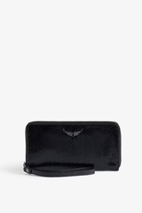 Glossy Wild Companion Wallet Black
