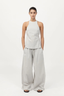Everyday Drawstring Pants Silver