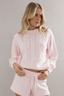 Cotton Cable Knit Jumper Pink