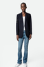 Viva Arrow Strass Blazer Encre