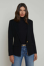Chamberlain Knit Blazer Black/ Gold