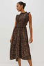 Vivier Dress Brown Nala