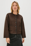 Melanie Jacket Dark Brown