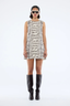 Tilly Denim Dress Tiger Print
