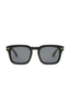 FT0751 01D 50 Shiny Black Smoke Polarised