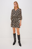 Kari Mini Dress Spotted Shibori