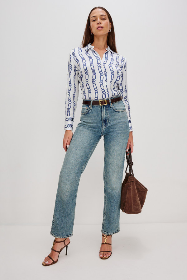 Dorian Shirt Chain Stripe