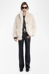 Fleur Coat Ecru