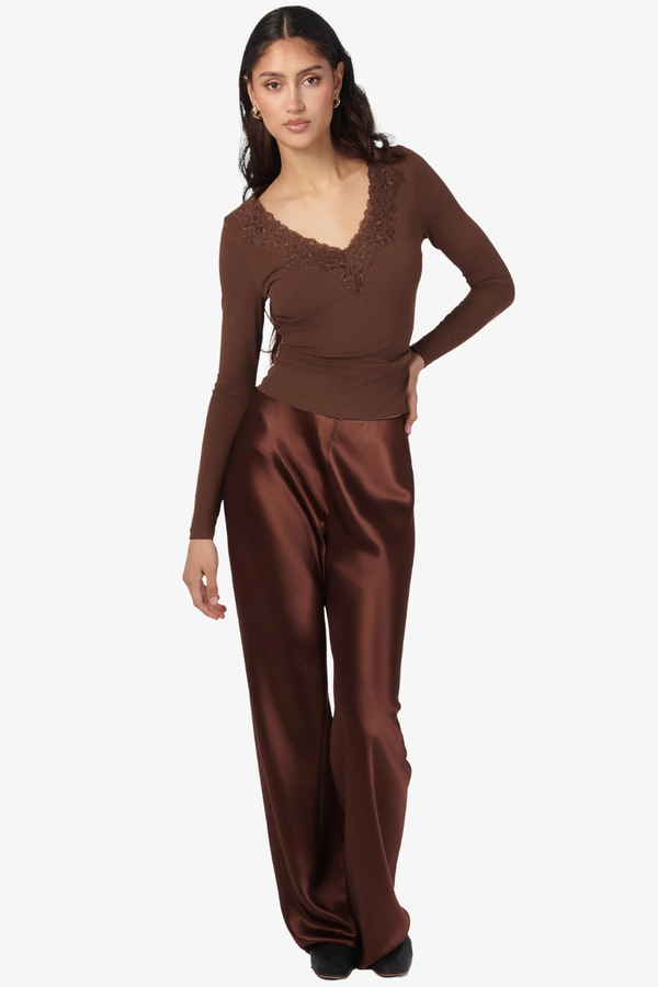 Bristol Mid Rise Pant Mousse