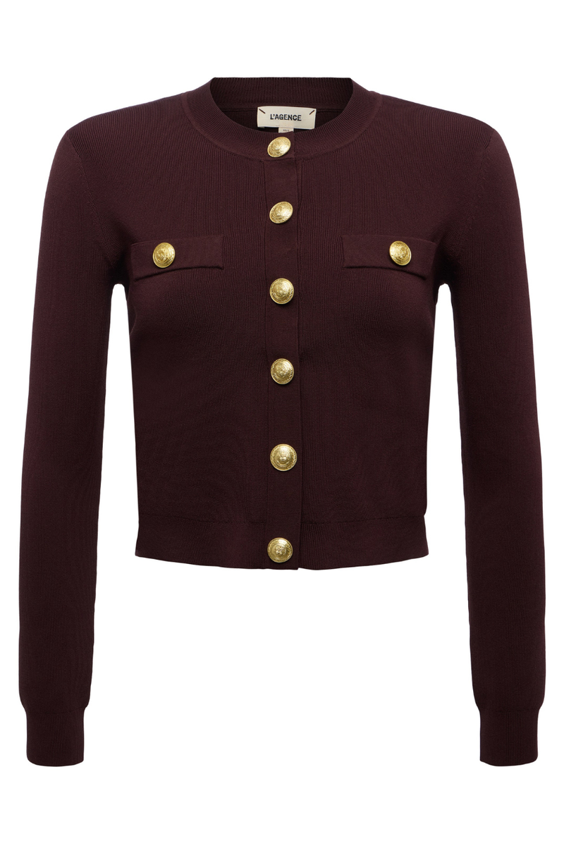 Toulouse Cardigan Chocolate