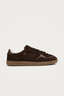 Rife Chocolate Brown Leather Sneaker