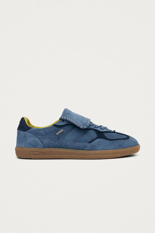 Club Suede Blue Leather Sneakers