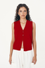 Goldie Knit Vest Candy Red
