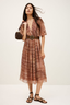 Romance Midi Length Dress Rose