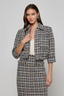 Jia Tweed Jacket Midnight Multi Tweed