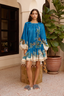 Luda Mini Dress Blue