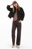 Jaiden Stretch Corduroy Shirt Jacket Balsam