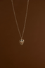 Mini Heart Ray Necklace 22k Gold Vermeil