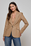 Chamberlain Blazer Tan Charcoal Stripe