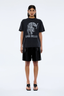 Crawling Leopard Tee Vintage Black